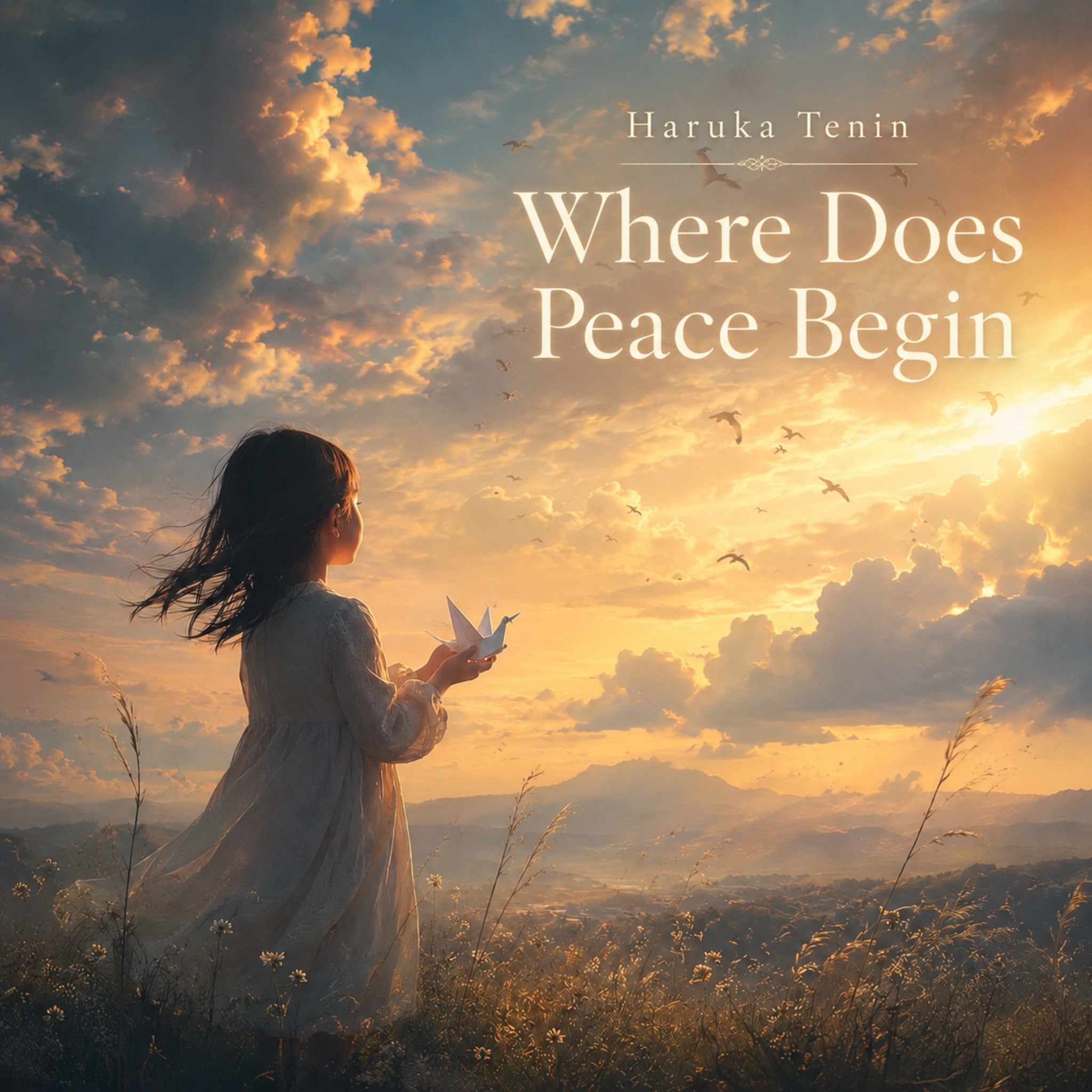 Where Does Peace Begin single artwork by Haruka Tenin